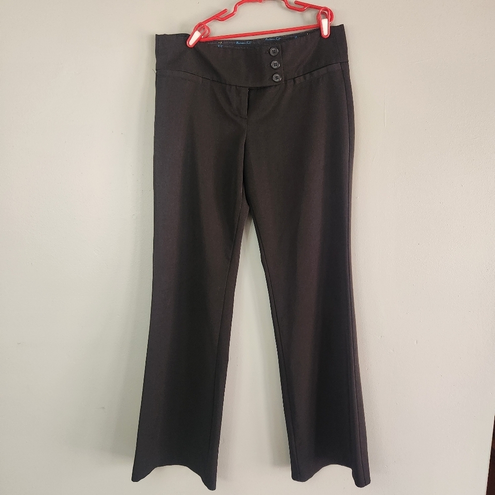 3/$25 Joe Benbasset Black Dress pants juniors size 11 wider straight leg